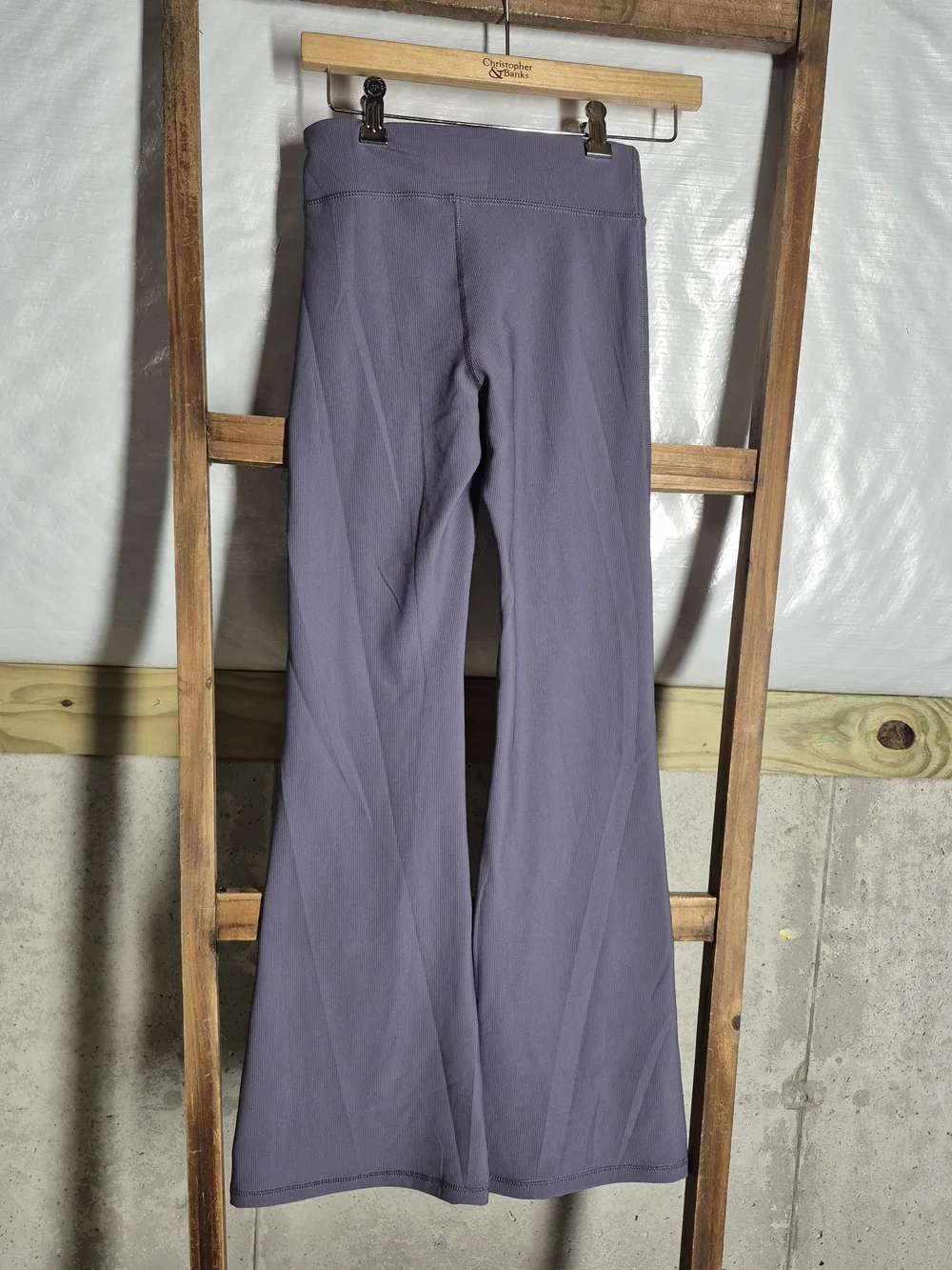 Yogalicious Girls Purple Flared Leggings